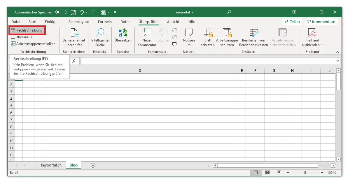 Here is how to change the language in Excel