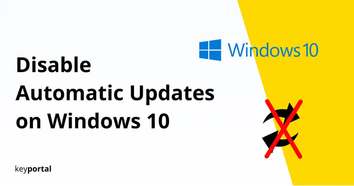 disable automatic updates Windows 10