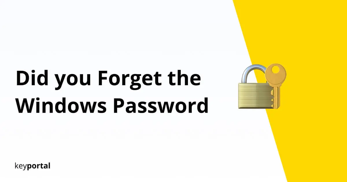 Forgot Windows 10 Password? How to do a Reset Step by Step