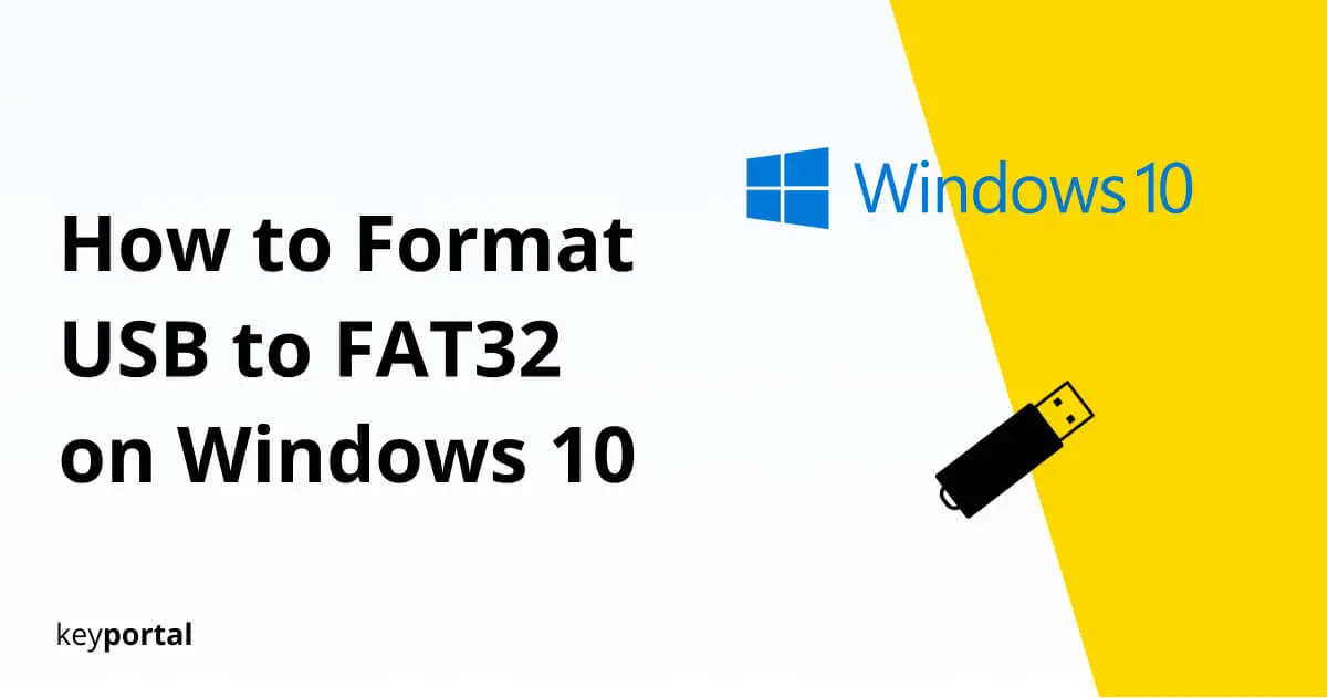 format usb to fat32